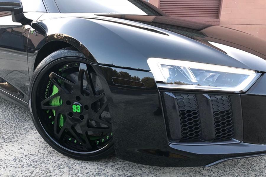 Детали экстерьера Audi R8 V10 on Forgiato Wheels (Finestro) 2018 года  (фото 5 из 5)